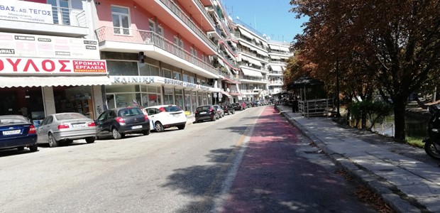 Δρόμος ήπιας κυκλοφορίας τμήμα της οδού Αμαλίας